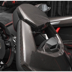 Dry Carbon Fiber Seat Back Headrest Panels For Lamborghini Aventador LP700-4