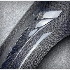 NISMO VENT Style Honeycomb Carbon Fiber Fender For Nissan 370Z Z34 2008-2019