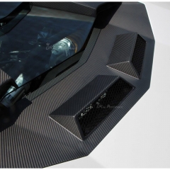 Dry Carbon Fiber Rear Engine Vents For Lamborghini Aventador LP700-4