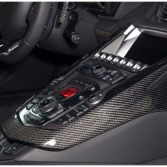 Dry Carbon Fiber Center Console Cover Interiors Kits For Lamborghini Aventador LP700-4