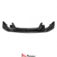 Top Secret Style Carbon Fiber Front Lip For Nissan 370Z Z34 2008-2012
