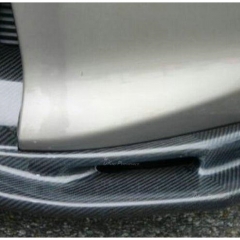 Top Secret Style Carbon Fiber Front Lip For Nissan 370Z Z34 2008-2012