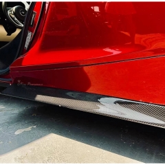 Novitec Style Dry Carbon Fiber Side Skirt For Mclaren GT