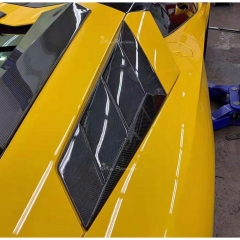 Vents Style Carbon Fiber Rear Engine Side Vent Air Intake For Aventador LP700-4 LP720 LP750 2011-2015