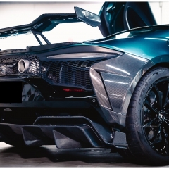 Amans Style Dry Carbon Fiber Rear Fender Inlets Side Vents Cover For Mclaren Artura 2023+