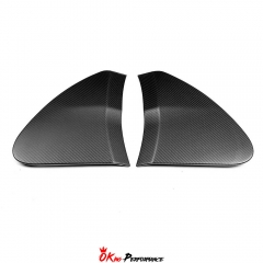 Novitec Style Dry Carbon Fiber Rear Bumper Side Blades Cover Plate For Mclaren Artura 2023+
