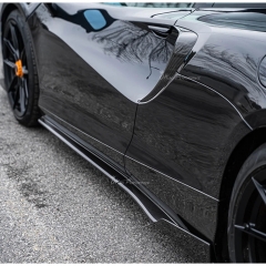 Novitec Style Dry Carbon Fiber Rear Fender Inlets Side Vents Cover For Mclaren Artura 2023+