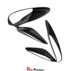 Novitec Style Dry Carbon Fiber Headlights Cover For Mclaren Artura 2023+