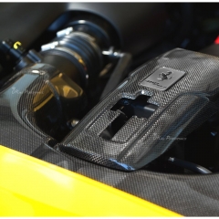 Capisto Style Dry Carbon Fiber Airbox For Ferrari 488 GTB 2015-2018