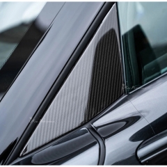 Novitec Style Dry Carbon Fiber Side Window Triangle Trim For Mclaren Artura 2023+