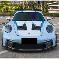 GT3RS Conversion Dry Carbon Fiber Body Kits For Porsche 911 992 Carrera & Turbo S 2019-2023