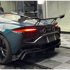 Amans Style Dry Carbon Fiber Rear GT Spoiler Wing For Mclaren Artura 2023+
