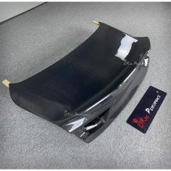 Wing Style Carbon Fiber Rear Trunk Boot Lid For Infiniti Q60 2016-2022