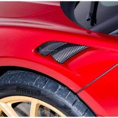 Novitec OEM Style Dry Carbon Fiber Front Fender Vents Inserts For Mclaren Artura 2023+