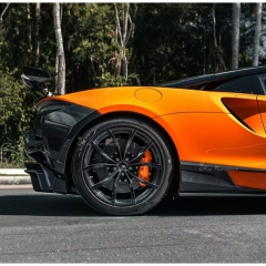 Amans Style Dry Carbon Fiber Rear Fender Inlets Side Vents Cover For Mclaren Artura 2023+