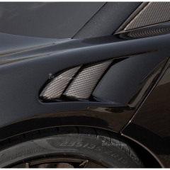 Novitec OEM Style Dry Carbon Fiber Front Fender Vents Inserts For Mclaren Artura 2023+