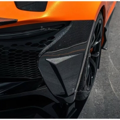 Amans Style Dry Carbon Fiber Rear Fender Inlets Side Vents Cover For Mclaren Artura 2023+