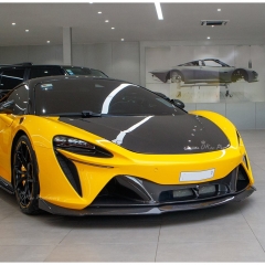 Novitec OEM Style Dry Carbon Fiber Front Bumper Inlet For Mclaren Artura 2023+