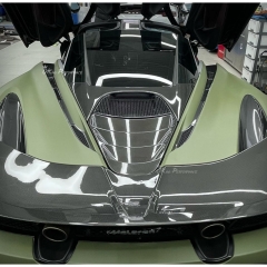 OEM Style Dry Carbon Fiber Engine Compartment Cover-1 For Mclaren