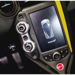OEM Style Dry Carbon Fiber Central Control Panel For Mclaren 720S