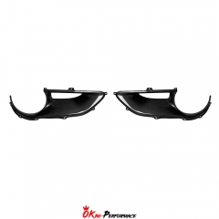 Novitec Style Dry Carbon Fiber Rear Light Cover (Replacement) For Ferrari 488 GTB Spider 2015-2018