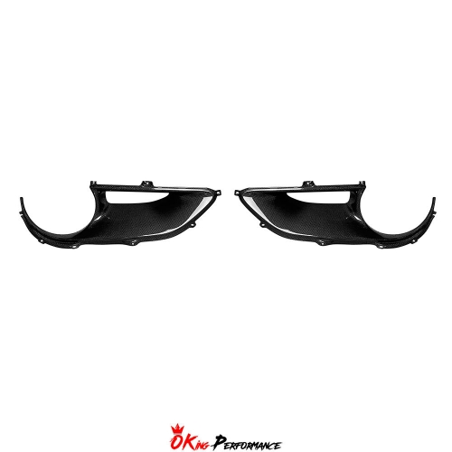 Novitec Style Dry Carbon Fiber Rear Light Cover (Replacement) For Ferrari 488 GTB Spider 2015-2018