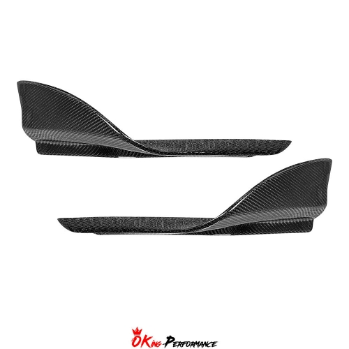 MINES Style Carbon Fiber Canards For Nissan R35 GTR 2008-2016