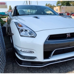 MINES Style Carbon Fiber Canards For Nissan R35 GTR 2008-2016