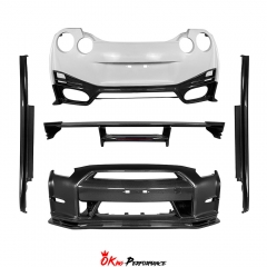 MY2015 Nismo Style Partial Carbon Fiber Body Kit For Nissan R35 GTR 2008-2016