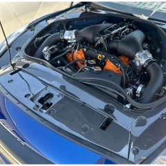 JDM Style Carbon Fiber Engine Bay Panels Replacement (Cooling Plate & Battery Cover) For Nissan R35 GTR 2008-2026