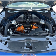 JDM Style Carbon Fiber Engine Bay Panels Replacement (Cooling Plate & Battery Cover) For Nissan R35 GTR 2008-2026