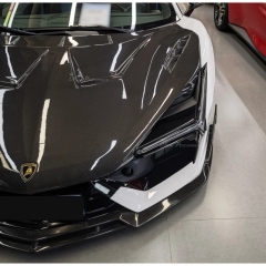 Duke Style Dry Carbon Fiber Hood Bonnet For Lamborghini Revuelto 2023-ON