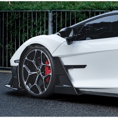 Mansory Style Dry Carbon Fiber Side Skirt Flap For Lamborghini Revuelto 2023-ON