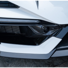 Mansory Style Dry Carbon Fiber Front Radar Cover For Lamborghini Revuelto 2023-ON