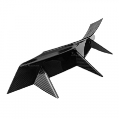 Mansory Style Dry Carbon Fiber Front Middle Air Splitter For Lamborghini Revuelto 2023-ON