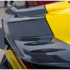 Mansory Style Dry Carbon Fiber Rear Spoiler Wing For Lamborghini Revuelto 2023-ON