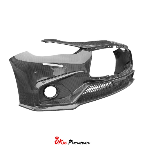Carbon Fiber Front Bumper For Infiniti Q60 2016-2022
