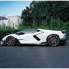 Mansory Style Dry Carbon Fiber Side Skirts For Lamborghini Revuelto 2023-ON