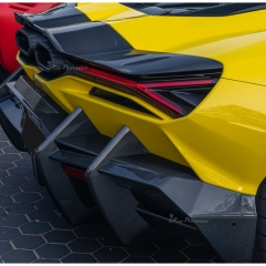 Mansory Style Dry Carbon Fiber Rear Diffuser For Lamborghini Revuelto 2023-ON