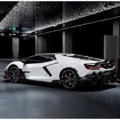 Mansory Style Dry Carbon Fiber Side Skirts For Lamborghini Revuelto 2023-ON