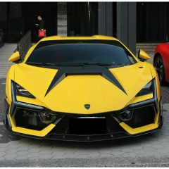 Mansory Style Dry Carbon Fiber Hood Bonnet For Lamborghini Revuelto 2023-ON