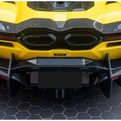 Mansory Style Dry Carbon Fiber Rear Diffuser For Lamborghini Revuelto 2023-ON