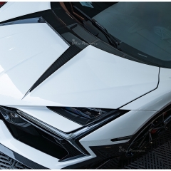 Mansory Style Dry Carbon Fiber HeadLight Cover For Lamborghini Revuelto 2023-ON