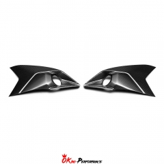Mansory Style Dry Carbon Fiber Front Radar Cover For Lamborghini Revuelto 2023-ON