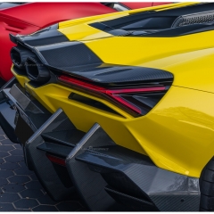 Mansory Style Dry Carbon Fiber Rear Spoiler Wing For Lamborghini Revuelto 2023-ON