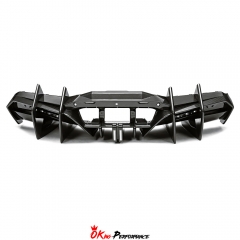 Mansory Style Dry Carbon Fiber Rear Diffuser For Lamborghini Revuelto 2023-ON
