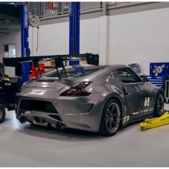 APR GT250 67“ Style Carbon Fiber Rear Spoiler GT Wing For Nissan 370Z Z34 2008-2019