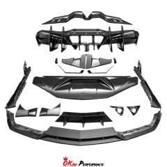 Mansory Style Dry Carbon Fiber Conversion Body Kits For Lamborghini Revuelto 2023-ON