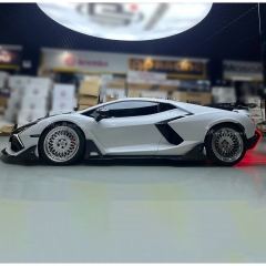 Duke Style Dry Carbon Fiber Side Skirt For Lamborghini Revuelto 2023-ON