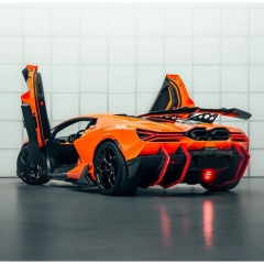 Duke Style Dry Carbon Fiber GT Rear Spoiler Wing For Lamborghini Revuelto 2023-ON